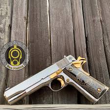 Talk about a tack driver, fun to shoot gun. Gun Plating Ria 1911 38 Super Factory Nickel We Did Facebook