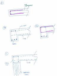 A concrete toe edged pavement cannot be used until the concrete is cured. Reinforcing The Edge Of A Concrete Slab Structural Engineering General Discussion Eng Tips