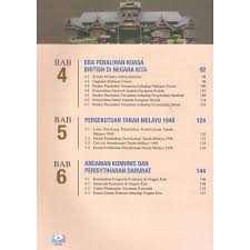 Selain itu,diceritakan juga mengenai pahit getir perjuangan pemimpin terdahulu sehingga tertubuhnya malaysia pada 16 september 1963 2 sejarah penubuhan malaysia senarai kandungan perkara muka surat biodata diri 4 objektif kajian 5 pendahuluan 6 laporan kajian 7 lampiran 1 10 lampiran 2 11 kesimpulan 12 biodata diri nama : Ready Stock Dbp Buku Teks Sejarah Tingkatan 4 9789834925178 Shopee Malaysia