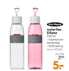 Rosti Mepal Waterfles Ellipse 5 Aanbieding Bij Blokker