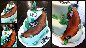 40th birthday themes cartoon birthday cake party cartoon. 15 Mountain Biking Cakes Perfect For Those Who Eat
