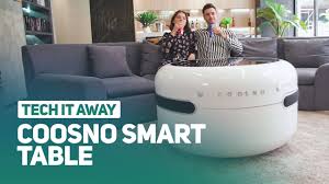 Tech It Away The Coosno Smart Coffee Table Youtube