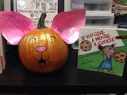 If You Give A Mouse A Cookie Character Pumpkins Pumpkin Books Book Character Pumpkins