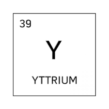 Black And White Element Cell For Yttrium Science Fair Projects Science Fair Fair Projects