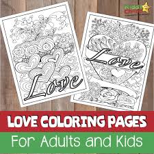 Here are 18 free coloring pages for adults (that means you!) to download. Love Adult And Kids Coloring Pages 52kindweeks