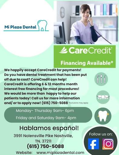Dental care can pop up unexpectedly or sit on your to‑do list longer than you'd like. 🦷 The CareCredit credit card offers flexible ways to manage costs, promotional financing options available, and