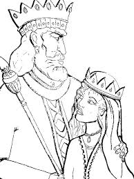 Print our free thanksgiving coloring pages to keep kids of all ages entertained this novem. King Of Persia And Queen Esther In Purim Coloring Page Download Print Online Coloring Pages For Free Color Nimbus