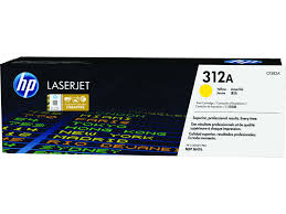 HP 312A Yellow Original LaserJet Toner Cartridge
