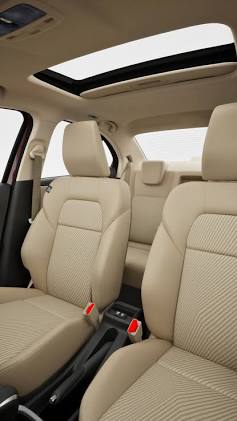 Advanced dual-tone cabin comfort features., AI generated