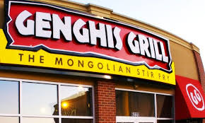 Genghis Grill Fabulous Build Your Own Bowl With More Choices Than Any Other Place Hot Spicey Comfy Can T Mongolian Bbq Free Appetizer Mongolian Barbecue