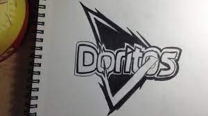 How To Draw Doritos Logo Youtube Just a bag of doritos made in blender 2.8, to be able to use the model you have to unzip the zip file, there will be both the textures and the blend file. how to draw doritos logo youtube