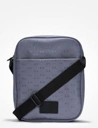 Our edit of women's armani exchange shoulder bags take inspiration from the main armani fashion line, adding fun and youthful elements for styles that. Armani Exchange Allover Logo Crossbody Bag Crossbody Bag For Men A X Online Store