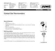 Contact Dial Thermometers