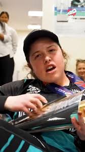 The White Ferns are used to Georgia Plimmer stealing the limelight 😍,  #cricket #cricketreels #T20WorldCup #WhateverItTakes