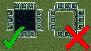 How To Make An End Portal In Minecraft Pc Xbox Ps4 Youtube