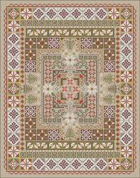 Cm Designs Yuletide Garden Labyrinth Cross Stitch Pattern Cross Stitch Patterns Stitch Patterns Cross Stitch