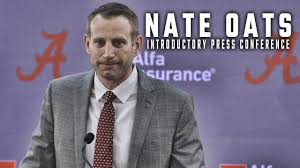 Alabama has its new basketball coach just days after separating from avery johnson. Nate Oats Introduced As New Alabama Men S Basketball Coach Youtube