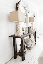 Innovative Of Small Side Table Ideas In 2020 Small Console Tables Diy Console Table Foyer Decorating
