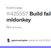 Build failure: mldonkey · Issue #425557 · NixOS/nixpkgs