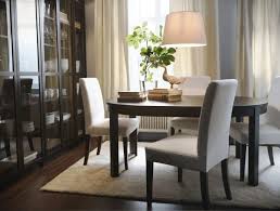 A table on which meals are served in a dining room (dining tables) the first dining tables of which survivors remain are the type known as refectory tables. Round Dining Table For 6 Ikea Google Search Ikea Dining Room Ikea Dining Dining Room Inspiration