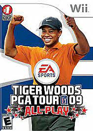 Tiger Woods Pga Tour 09 All Play Nintendo Wii 2008 For Sale Online Ebay