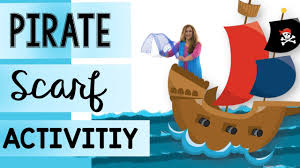 I've been doing snow activities with my preschooler and i'm excited to share with you what we've an important skill for preschoolers to work on is recognizing alphabet letters. Pirate Scarf Activity Pirate Music And Movement Scarves Kids Pirate Activity Sing Play Create Youtube