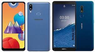 Samsung Galaxy M01s Vs Nokia C3 Specs Comparison Samsung Galaxy Samsung Galaxy
