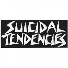 Suicidal tendencies logo is printed on the front of the crown, and suicidal is printed under the bill. Suicidal Skates Suicidal Tendencies Classic Logo Sticker 6 5 Black Socal Skateshop
