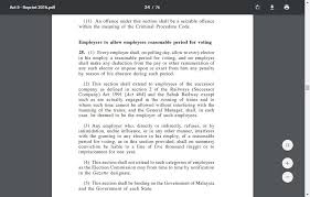 Order to give security 75. Elliecat On Twitter Dear All For Those Who Are Concerned The Election Days Falls On A Working Day You May Share This With Yr Employers An Employer Who Refuses To Grant