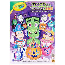 Find high quality crayola coloring page, all coloring page images can be downloaded for free for personal use only. Crayola Coloring Book Stickers Trick Or Treat Halloween