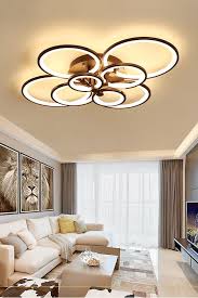 Different size ceiling lights are available, and you can usually choose an energy efficient globe with your preferred brightness and colour temperature. Surface Mounted Modern Led Ceiling Lights For Living Room Bedroom Living Room Lighting Modern Led Ceiling Lights Ceiling Lights