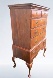 Little books about old furniture. Queen Anne Walnut Tallboy Original