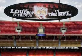 The Loudest Stadium In The Nfl Arrowhead Stadium Home Of The Kansas City Chiefs Arrowhead Stadium Kansas City Chiefs Kansas City