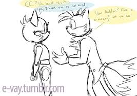 Cc And Tails New Body 1 Sonic Funny Sonic Heroes Hedgehog Drawing