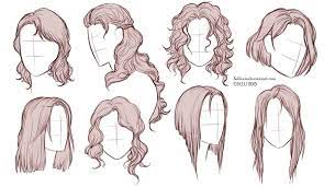 Hairstyles By Https Www Deviantart Com Sellenin On Deviantart How To Draw Hair Drawing Tutorial Art Reference Poses