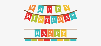 Transparent background happy birthday clipart. Happy Birthday Banner Backgrounds Happy Birthday Transparent Background Birthday Clipart Png Image Transparent Png Free Download On Seekpng