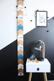 Stylish Height Charts For Children Kids Bedrooms Wooden