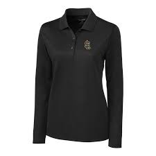 It's never too late to book a trip. Womens Cutter Buck Black Salt Lake Bees Ice Pique Long Sleeve Polo