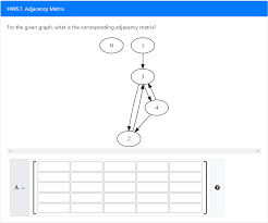 Mungkin sedikit agak bingung dan tidak paham, untuk lebih pahamnya mari langsung ke contoh soal saja. Hw6 7 Adjacency Matrix For The Given Graph What Is Chegg Com