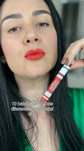 Cor 4/10 é a Red fantasy da linha Magic Mary kay ! O vermelho perfeito para  seu natal! Ps. Ele tem brilhinhos ✨, ., E vc já escolheu ô vermelho  perfeito pro seu natal?