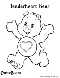 It's wonderful that, through the process of drawing and coloring, the learning about things around us does not only become joyful. Care Bears Tenderheart Bear Coloring Pages Printable
