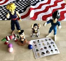 5.0 out of 5 stars. Set Of 5 Dragon Ball Z Action Figures Id Card 4 Magnetic Marbles Vintage 90s Ebay