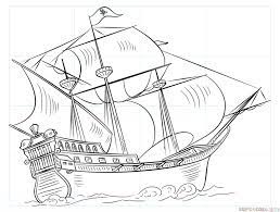 How To Draw A Pirate Ship Step By Step Drawing Tutorials Ship Drawing Pirate Ship Drawing Drawing Tutorial