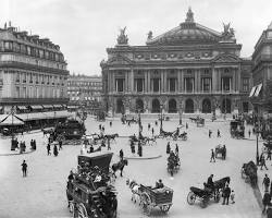 Image of French opera house early 19th century