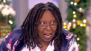 The View's Whoopi Goldberg & Joy Behar mock Ana Navarro with NSFW jokes  that leave star begging 'no!' & hiding her face