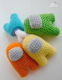 Among Us Amigurumi Pattern Free Ami Amour In 2020 Crochet Projects Kawaii Crochet Crochet Patterns Amigurumi