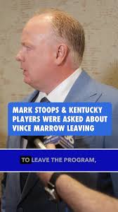 Mark Stoops and Kentucky players talk about Vince Marrow leaving for  Louisville #UKFootball #BBN #KentuckyFootball #LouisvilleFootball  #SECFootball #collegefootball