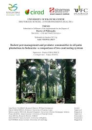 Written especially for pcos by a former pco. Pdf Rodent Pest Management And Predator Communities In Oil Palm Plantations In Indonesia A Comparison Of Two Contrasting Systems