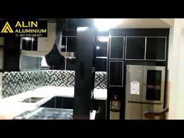 Metal kitchen & dining room sets : Kitchen Set Full Aluminium Acp Youtube