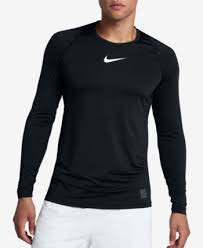 Nike Men S Pro Fitted Long Sleeve Training Shirt Gray 2xl Workout Shirts Nike Men Training Shirts